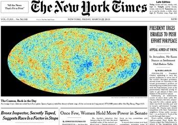 Big data, Big Science, big news NYT, March 23, 2013