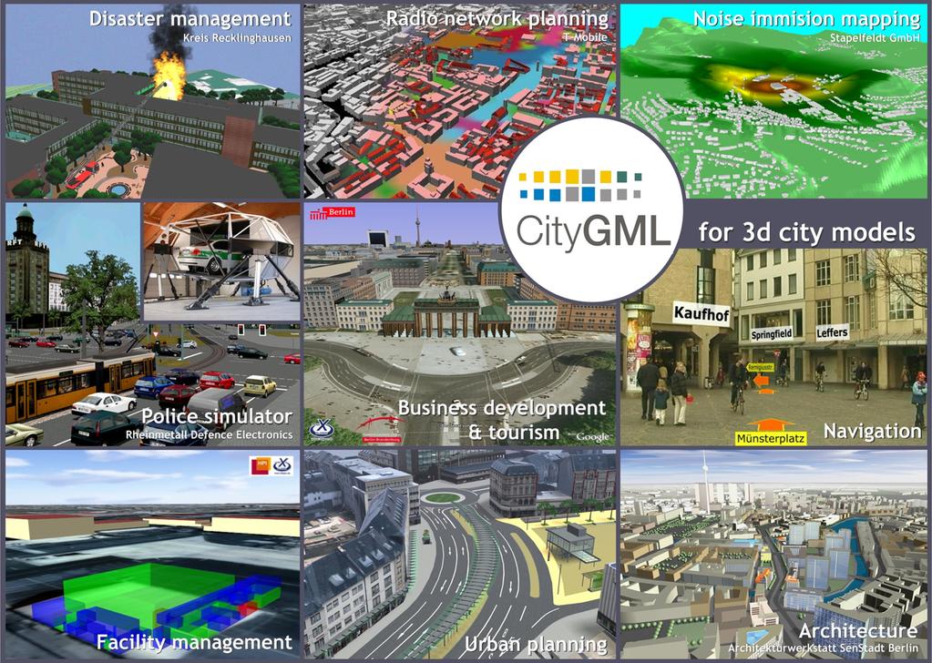 Lehrstuhl für Geoinformatik Semantic 3D City Models and