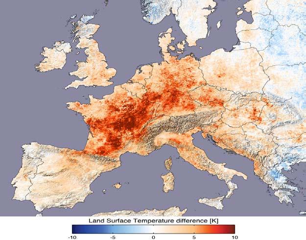 Human influence has very likely at least doubled the risk of European summer temperatures as hot