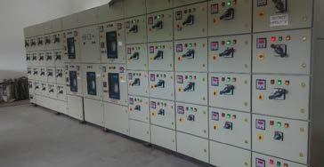 : The Erection and installation of various components of the substation has