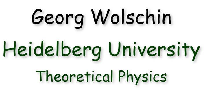 Diffusion in Relativistic Systems Georg Wolschin