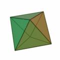 The Cubic group O h Is often realized by octahedra To draw an octahedron start