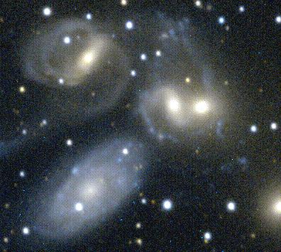 ASTR 1040: Stars & Galaxies Stefan s Quintet Our Schedule Next class (Tues Apr17) meets in Fiske Planetarium Mid-Term Exam 3 in class next