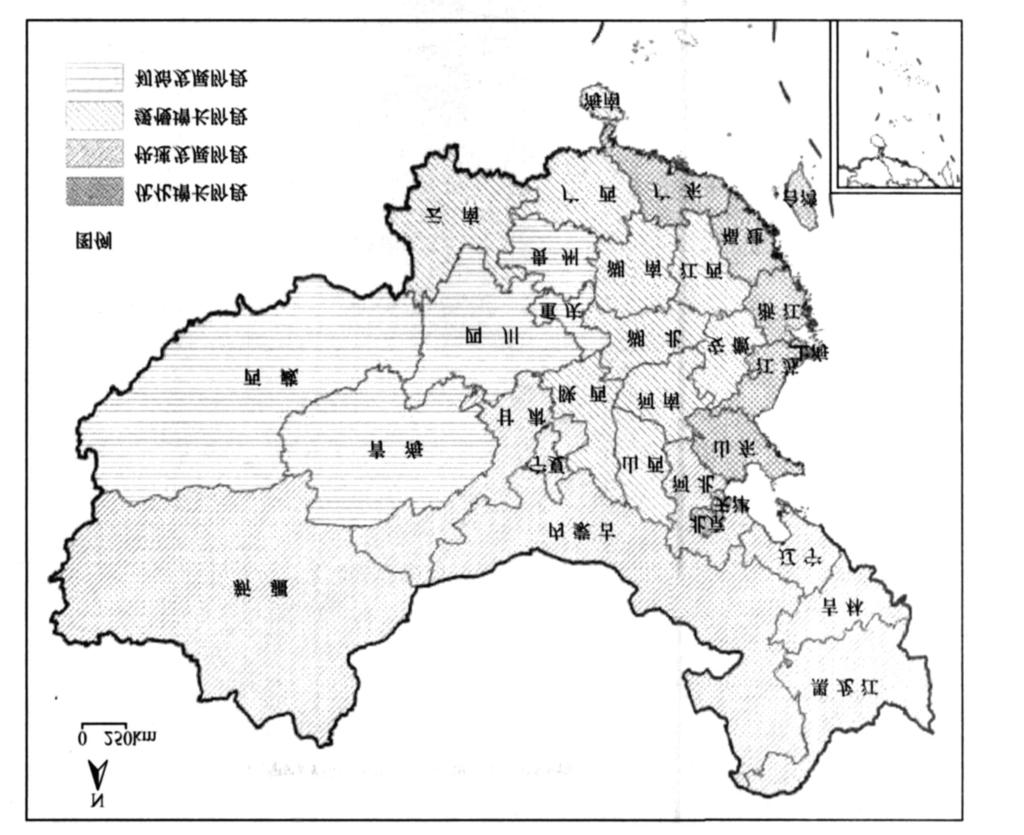 8 : 1419 4 Fig14 The development stage regional division of wind power resources in China (2) ( t 2