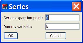 Again, if the Student Multivariate Calculus package is loaded, the Context Menu for an expression will contain the option "Tutors," from which the Taylor Approximation tutor can be selected.