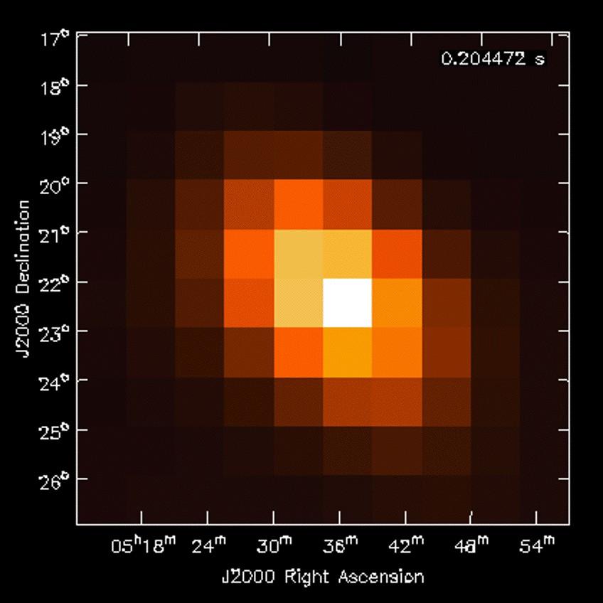 NuMoon Technique Example Giant Pulse from Crab pulsar Detection in