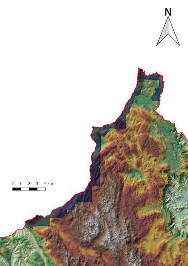 2. Study area Complex karst terrain with Jurassic and
