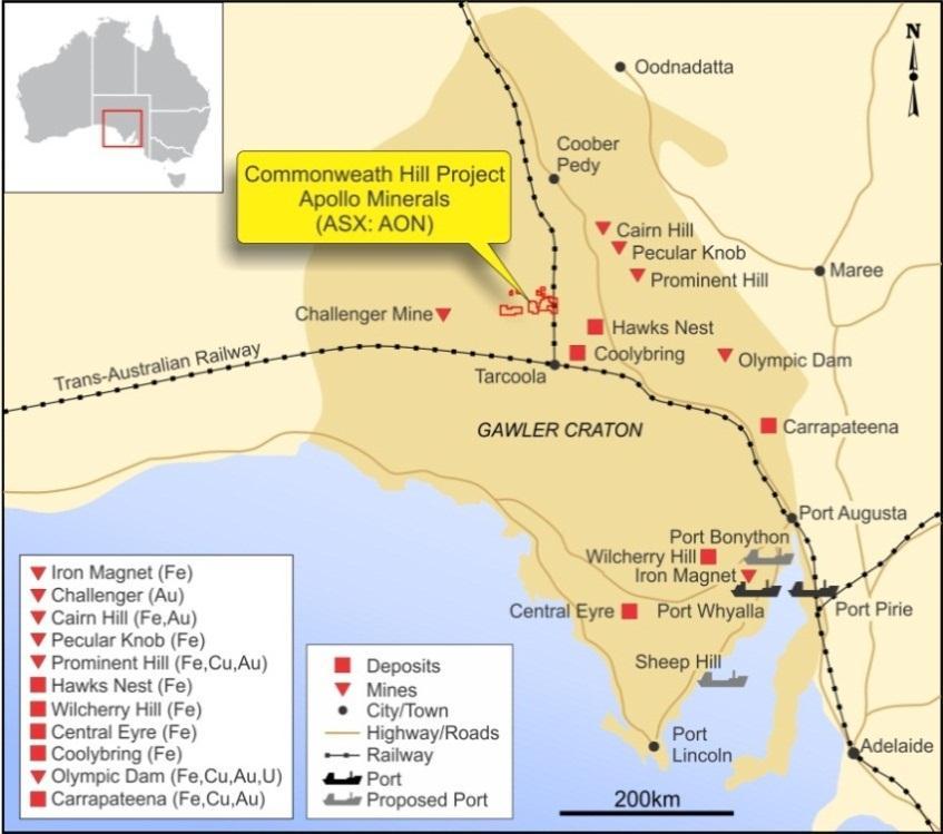 About Apollo Minerals Apollo Minerals Ltd (ASX Code: AON) is an iron ore and minerals explorer and developer with projects in South Australia, Western Australia and Gabon, western central Africa.