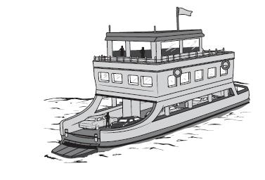 179 The number of ferryboat trips, f(c), needed to transport c cars in 1 day can be found using c the function f ( c).