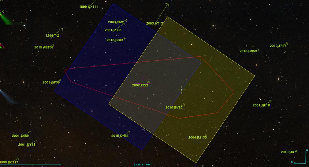 Solar system alerts Credits: CU4/SSO team SSO alert on known asteroid GAIA1158 = (126970) 2002 FZ