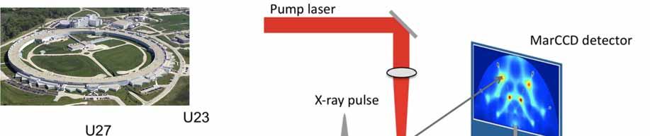 Time-resolved x-ray diffuse