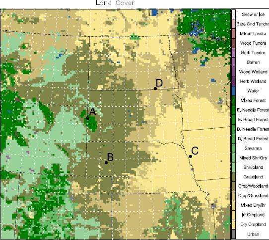 Impact of vegetation cover estimates on regional climate forecasts Phillip Stauffer*, William Capehart*, Christopher Wright**, Geoffery Henebry** *Institute of Atmospheric Sciences, South Dakota