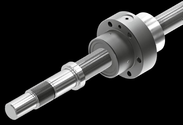 12 Planetary Screw Assemblies PLSA Nuts Flanged Single Nut FEM-E-S With standard seals With backlash max. 0.