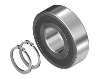 Screw Ends Planetary Screw Assemblies PLSA 21 End bearings for screw ends form 412 The bearing unit LAD consists of: 1 bearing 2 retaining rings Form Version d 0 x P LAD Nr.