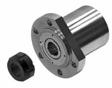 Screw Ends Planetary Screw Assemblies PLSA 25 End bearings for screw ends form 832 and 842 LAS FEC-F The bearing unit LAS, FEC-F consists of: 1 bearing 1 slotted nut Form Version (mm) Nr.