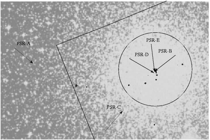 moreover PSR-A in NGC 6752 is the most offset pulsar ever detected in a globular cluster and PSR-C is also a very offset one both pulsars probably ejected in the halo by a dynamical encounter in the