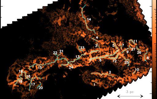 Herschel reveals a network of filaments in every cloud