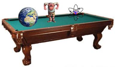 Certain things in pool (ball spin) can be explained easily using 3D. Imagine our universe is the table.
