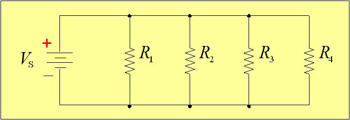 Resistors in parallel Resistors that are connected to the