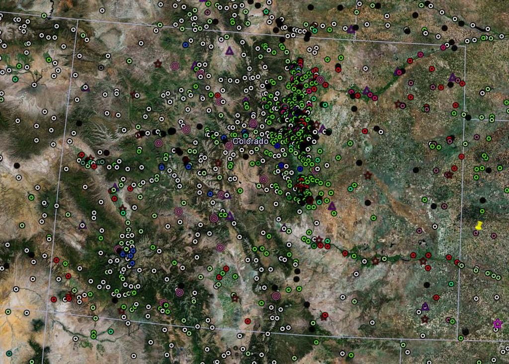 Example of Surface Mesonets in Colorado Climate/Weather ASOS, AWOS (Fed and Non-Fed), Climate Reference Network, Air Force Academy, Weather for You, Anything Weather, GPSMET, Citizen Weather Observer