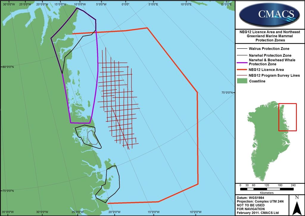 Non-Technical Summary Proposed Project TGS-NOPEC Geophysical Company ASA (TGS) proposes to undertake a two dimensional (2D) seismic survey and seabed sampling in the western Greenland Sea off North