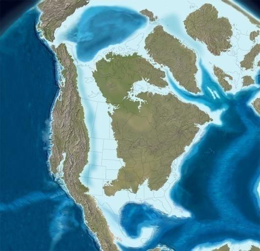 North America Analogues Paleogeography Maps of Barnett, Haynesville,