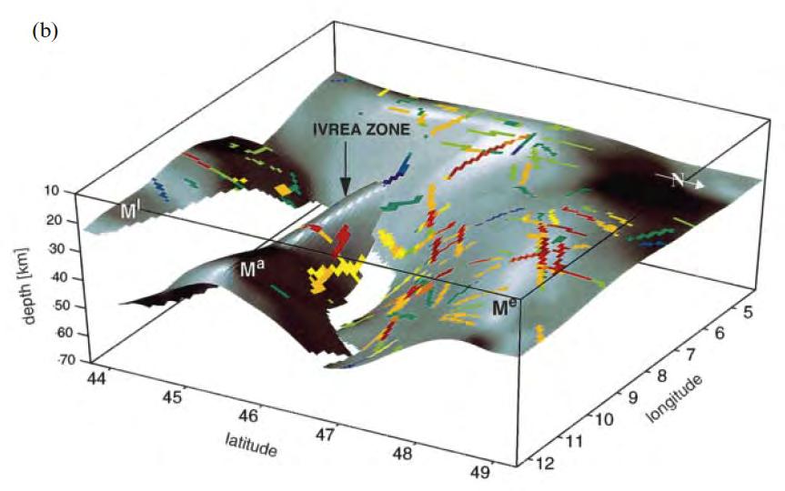 near-vertical reflection seismic data with
