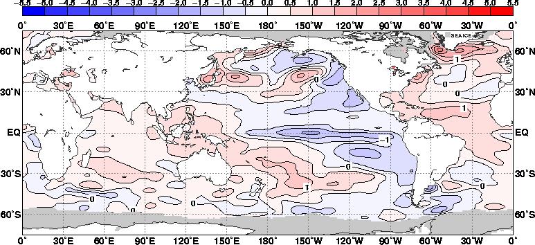 Ocean Condition In summer 2010, a La Niña event started, following the El Niño period that ended in spring 2010.