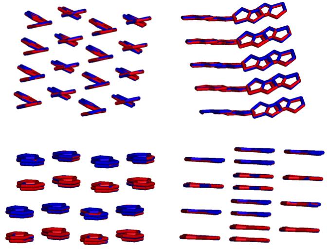 Supplementary Figure 20: Lateral views of the HT polymorph (top) and the LT polymorph of TTTA