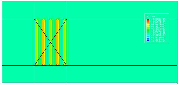 (a) (b) Figure 5-4: Sample wave field snapshots of u 3. (a).
