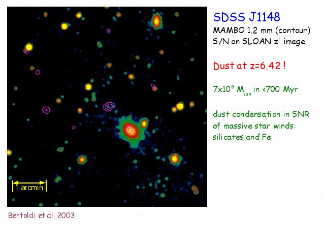 These are indicative of a powerful outflow, in analogy with the broad wings that have been observed in the molecular and fine structure lines of local quasar host galaxies.