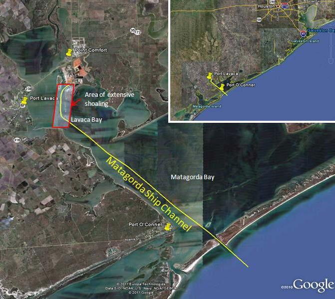 Galveston District FY12 RSM Projects Matagorda Bay RSM Description/Challenge Area of Extensive Shoaling in Matagorda Ship Channel Annual Draft Restrictions = Annual Dredging Requirements Limited