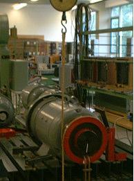 SimPower Systems model library, which contains model of DC motor. Motor used for Simulink model is laboratory motor (3 kw) given in Fig. 9.