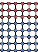 different crystal structures Weak bonding between layers in VdW epitaxy relaxes the requirement on material