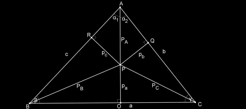 5.a 5.b Slika 5. P A + P B + P C ( b c + c ) ( c p a + b a + a ) ( a p b + c b + b ) p c (p a + p b + p c ). a Jednakost u (.