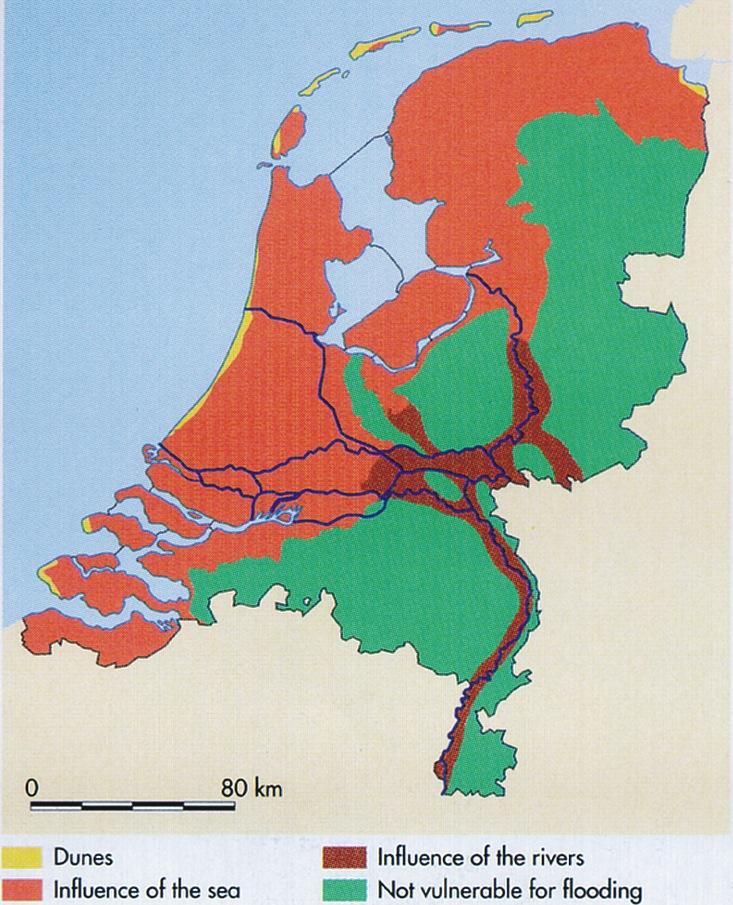 The Dutch lowlands Some figures about The