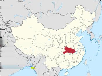 China The Province of Hubei 2005 in bn.