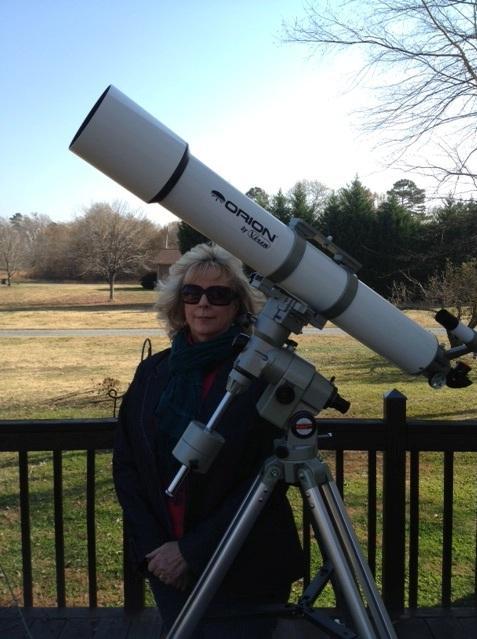 Debbie Ivester: Observer from North Carolina I observed NGC-1579 on January 31, 2013 from my backyard in Boiling Springs, North Carolina.