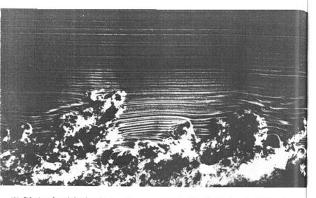 -Turbulent boundarylayer flow (Van Dyke, 1982) 9 It is impossible to predict a turbulent flow at an instant of time rigorously by theoretical, numerical or experimental methods.