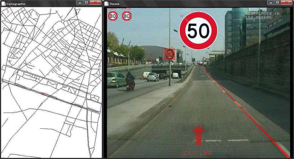 currently validated limit is too old AND no risk of ambiguity in cartography (no very close road with other speed limit) THEN adopt current cartographic limit Figure 5.