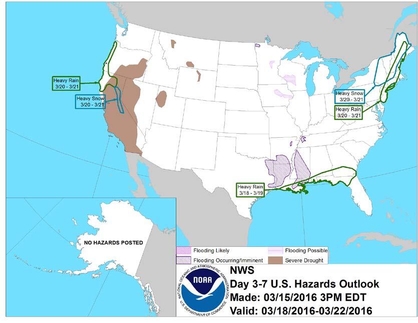 Hazard Outlook March 18-22 http://www.cpc.ncep.