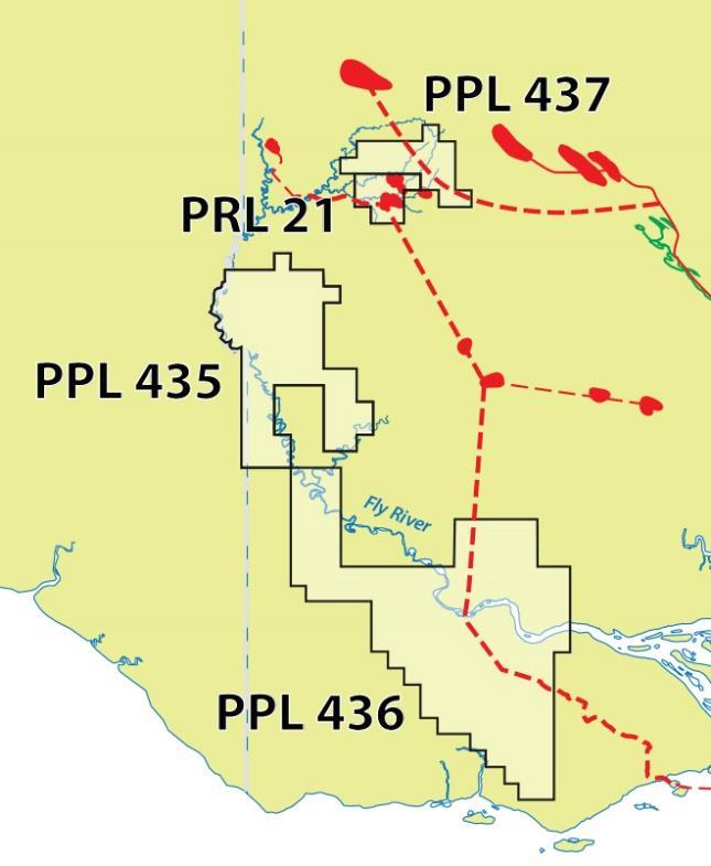 The Farmout Work Programme will commence in the East in PPL 340 and move to the west WESTERN PNG CLASTIC PLAY PRL 21 Discovered Gas Resource commercialisation studies underway PPL