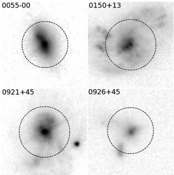 2011): - QSO and ULIRG with 100 M /yr ring of star formation black hole feedback timing and relative