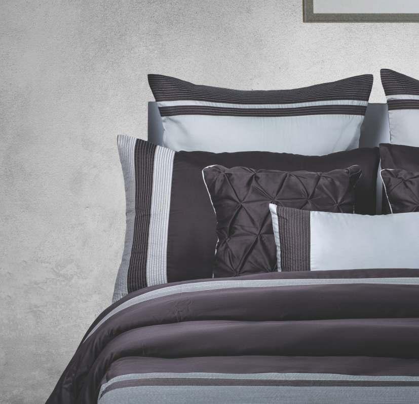 CHARCOAL 1 Duvet Cover 1 Bed