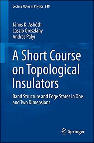 Technical details of the course 1+12 lectures Book: A Short Course on Topological Insulators: Band-structure topology and edge states in one and two