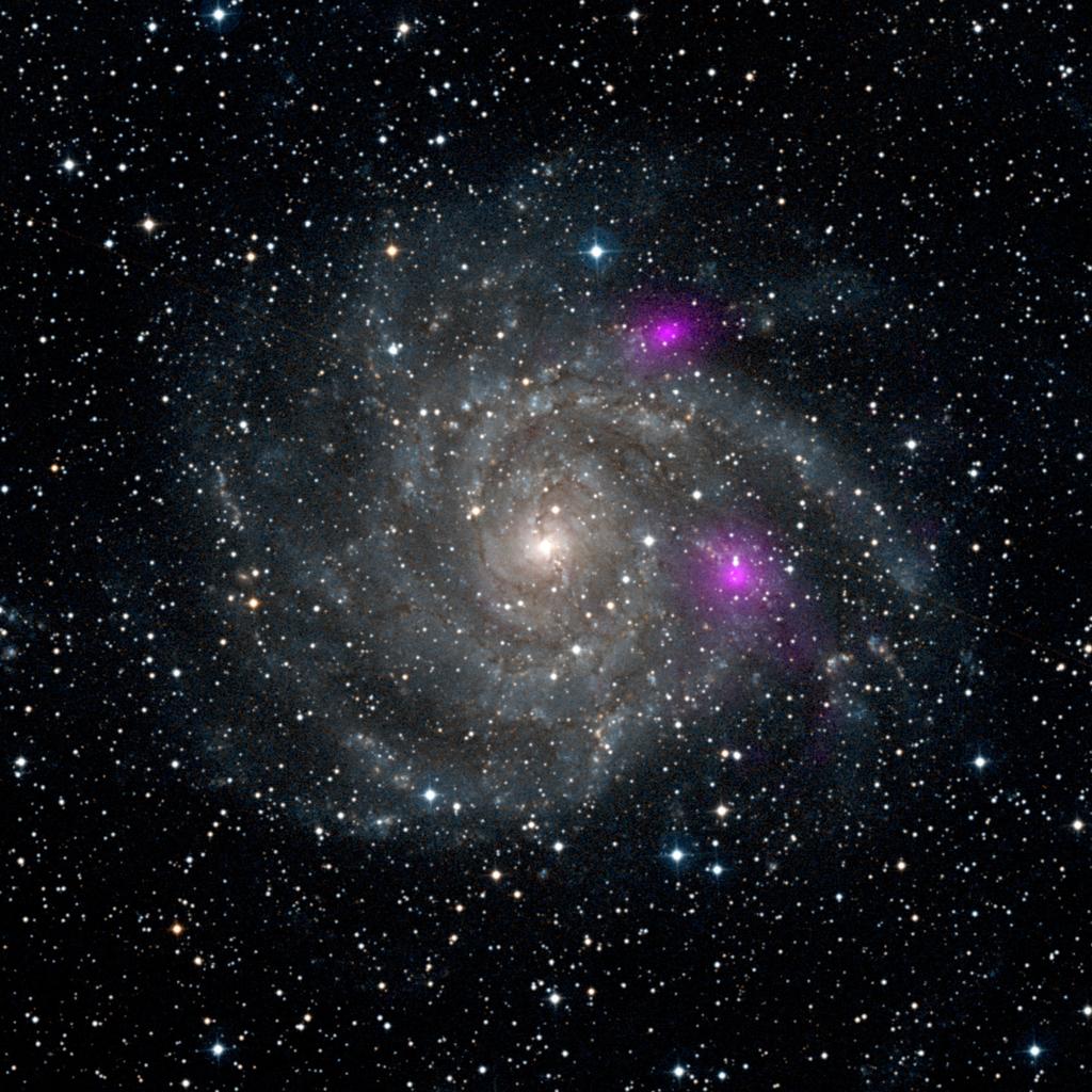 Imaging IC342 The galaxy IC 342, ULX- 1/2