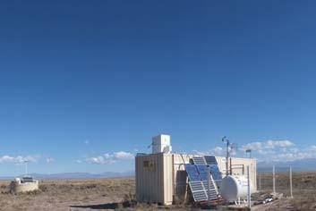 Laser station (CLF) For monitoring: atmosphere,