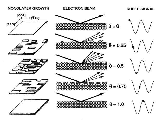 used to determine the growth rate during the epitaxial process.