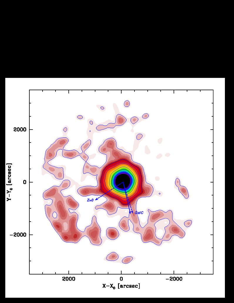 1) STAR DENSITY PROFILES star density profiles and 2D density maps from resolved star counts Core