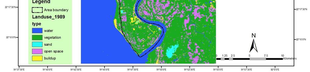 by Remote Sensing and GIS 3.